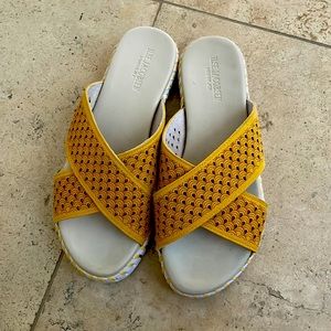 COPY - Yellow slippers size 7